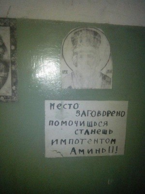 Примерно такие туалеты можно найти в России
