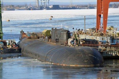 АПЛ &quot;Орел&quot; в бухте