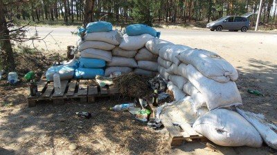 Блокпост в Северодонецке