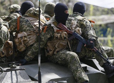Колорады на БТР-е