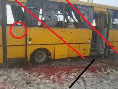 На блокпосту ВСУ под Волновахой под артобстрел попал автобус с пассажирами - 029008378.jpg