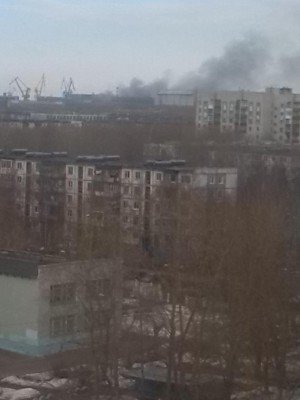Вид на судоремонтную базу