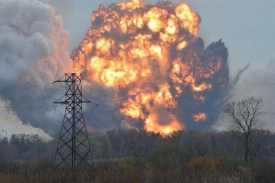 Взрыв в Донецке, 20 октября 2014 года