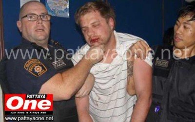 Задержанный бешеный россиянин